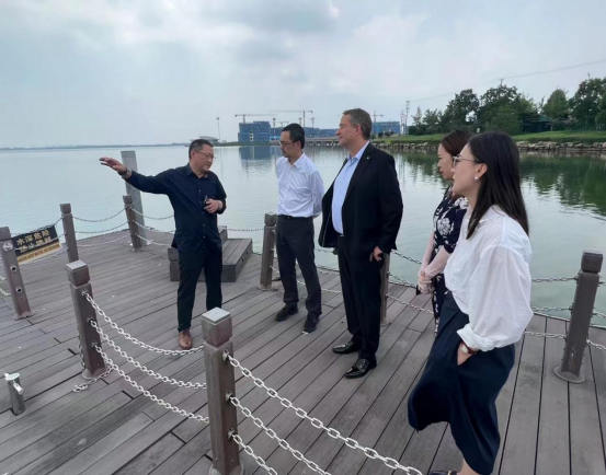Monthly Highlights | August 2023，Schumann, Chairman of the Board of Directors of BWA, Visited Suzhou Land Group.
